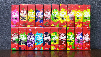 Жидкость для ЭСДН RELL RED SALT "Blueberry ice" 10мл 18мг.